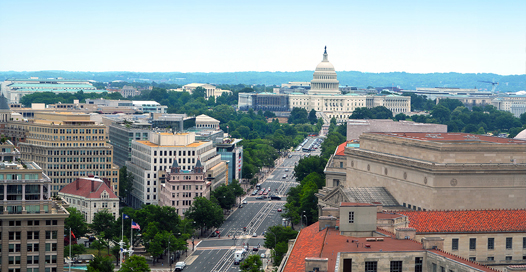 Corcoran Arrives in Washington, D.C.